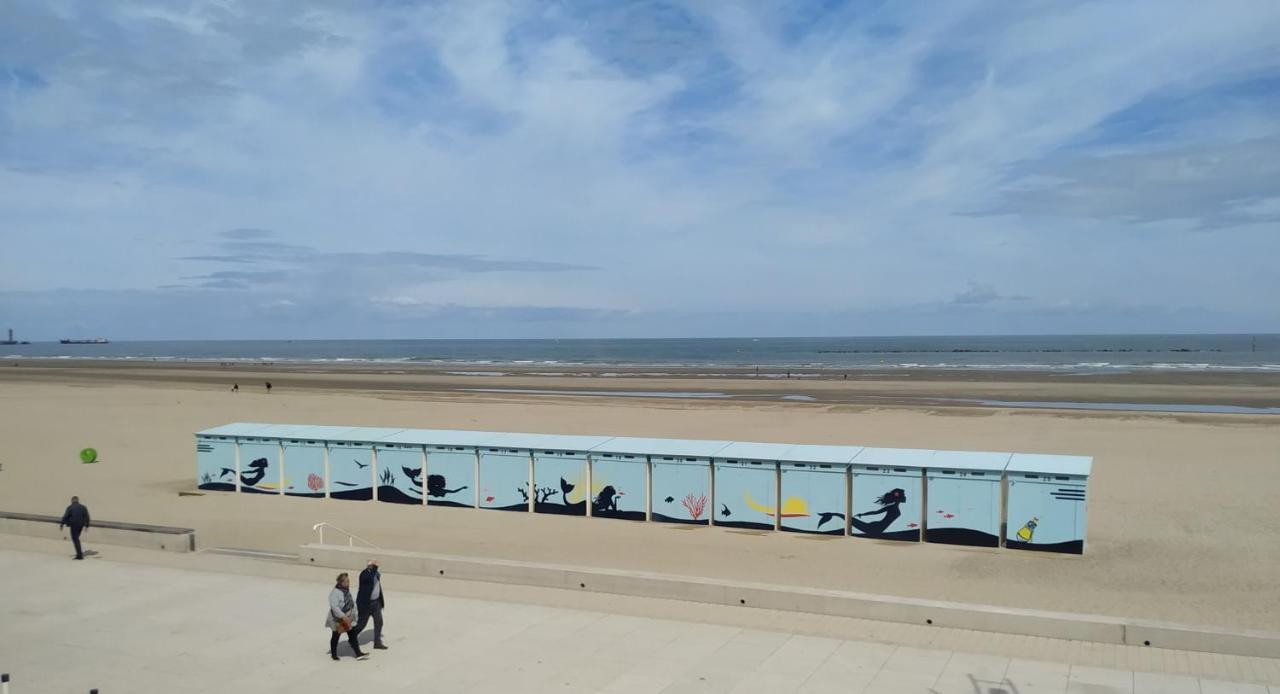 Magnifique Vue Mer Pour Ce T2 Totalement Renove Classe Meuble De Tourisme 3 Etoiles Dunkirk Exterior photo